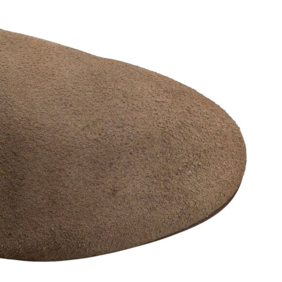 Vince Camuto Feina Booties Khaki Verona Suede Leather 3.5" Heel Size 8.5 M - Picture 12 of 12